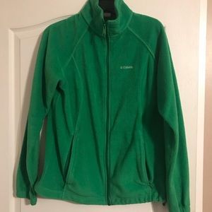 Columbia Jacket Large Green